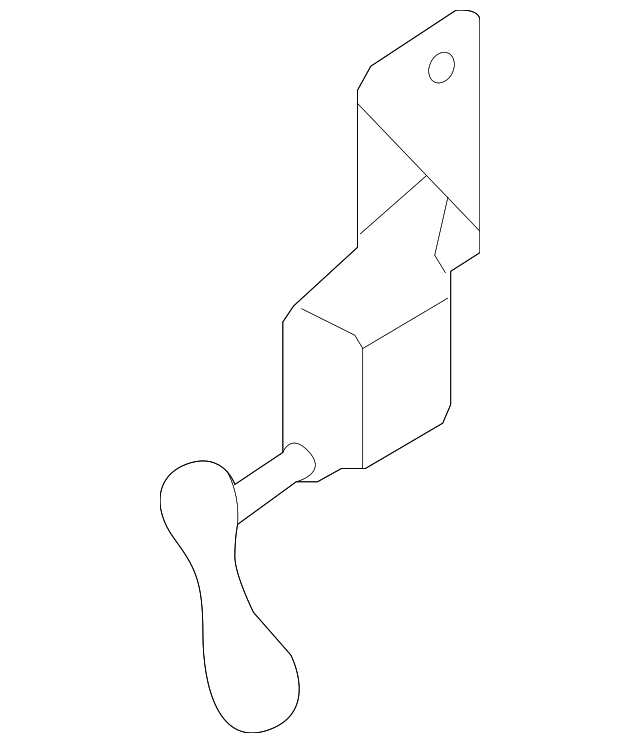 6L1Z5A967B Деталь LEVER ASSY