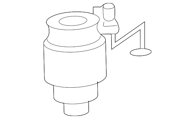 2L1Z-5312-AA Деталь SOLENOID O-RING, RIGHT
