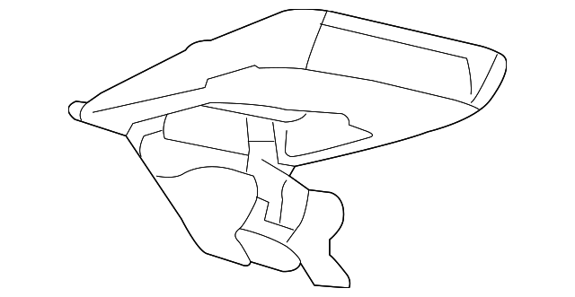 4L3Z-15519A70-AAA Деталь OVERHEAD CONSOLE