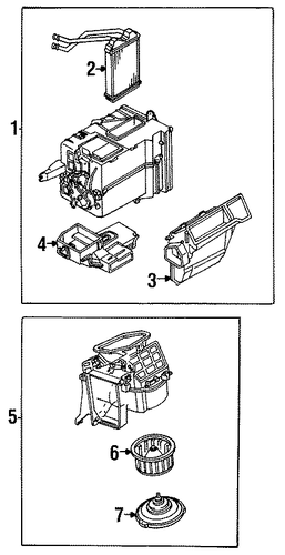 Corolla BLOWER MOTOR & FAN