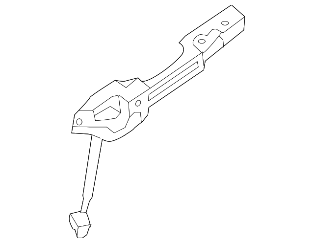 82610-1VA1B Деталь HANDLE BASE, RIGHT