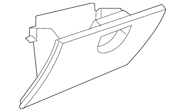 1FB991DVAB Деталь GLOVE BOX