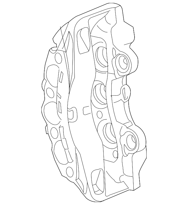 25923822 Деталь CALIPER, RIGHT