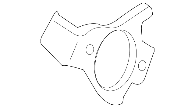 25843119 Деталь SPLASH SHIELD, RIGHT