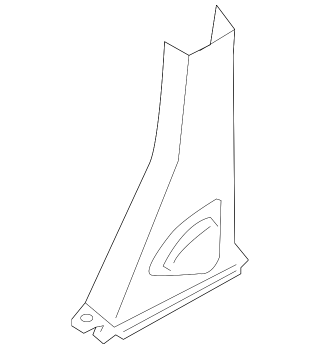 76915-ZM70A Деталь LWR CTR PLR TRIM, RIGHT