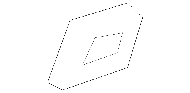 87836-ZM70A Деталь LWR CTR PLR TRIM PLATE, RIGHT