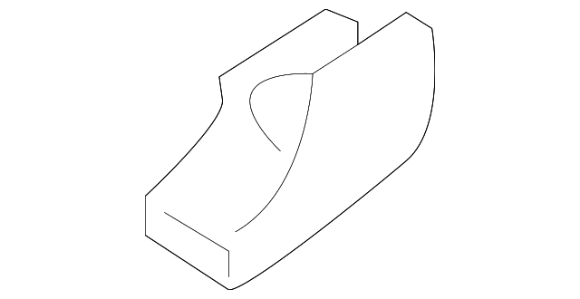 88141-C6000WK Деталь TRACK END COVER, LEFT