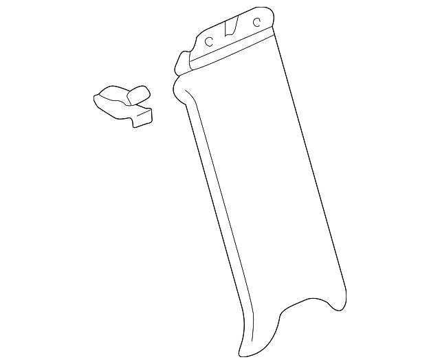 8E9-867-287-B-3BJ Деталь PILLAR TRIM, LEFT