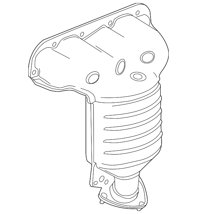 55572067 Деталь EXHAUST MANIFOLD