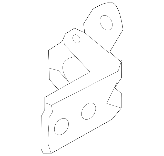 79360-2B000 Деталь LOWER HINGE, RIGHT
