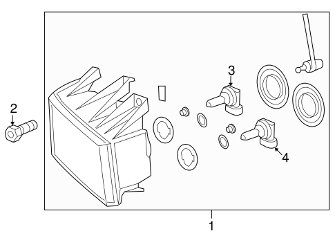 i-290 BULBS - CHASSIS