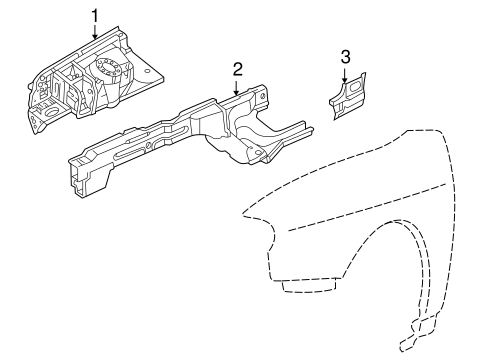 XG350 STRUCTURAL COMPONENTS & RAILS