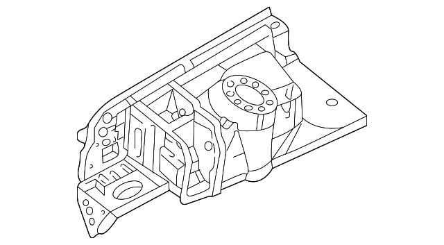 64502-39102 Деталь APRON ASSY, RIGHT