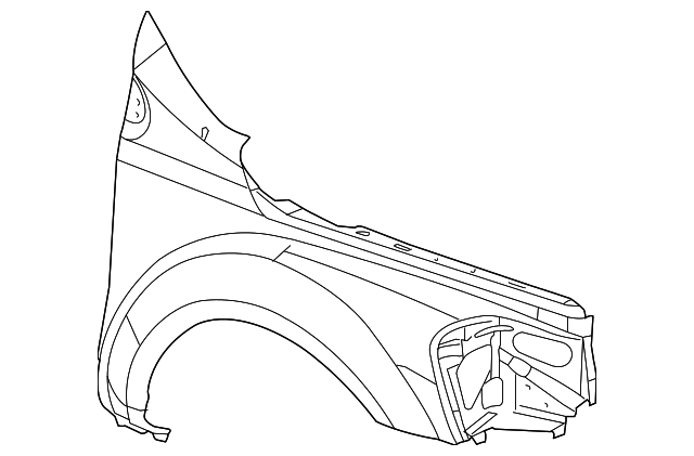 68003316AB FENDER, RIGHT