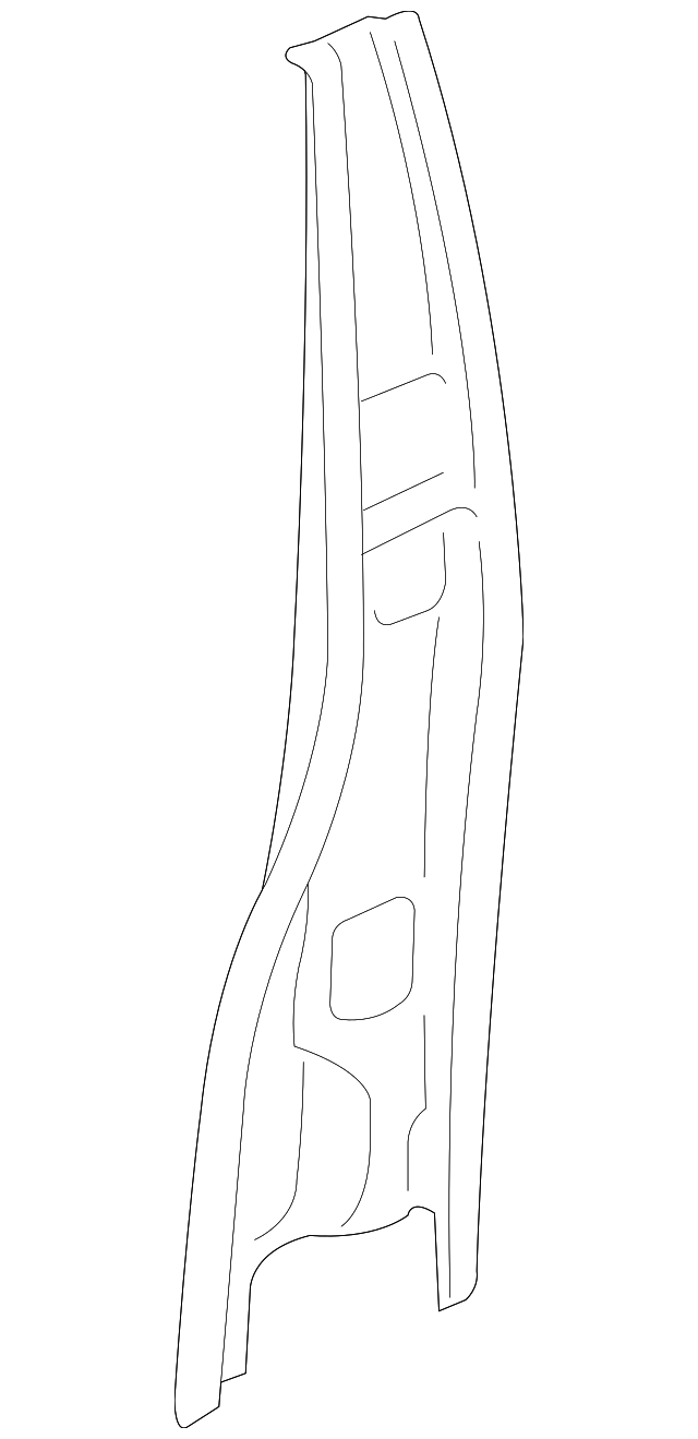 MR485894 Деталь INNER REINF, RIGHT