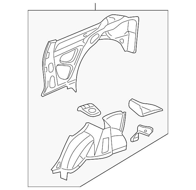 22602754 Деталь INNER PANEL ASSY, RIGHT