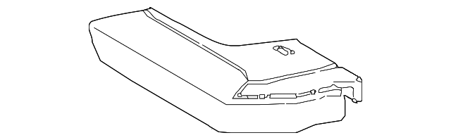 79245-08010 Деталь SEAT CUSHION PAD, LEFT