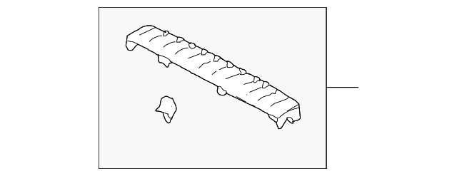 79092-08010-B0 Деталь FRAME COVER, LEFT