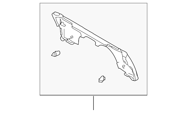 79091-08010-B0 Деталь FRAME COVER, LEFT