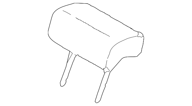 71970-08100-B0 Деталь HEADREST, LEFT