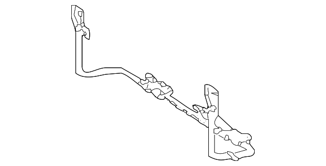 79206-08010 Деталь SUPPORT BRACE, LEFT