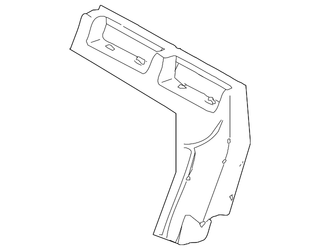 79285-08010 Деталь SEAT BACK PAD, LEFT