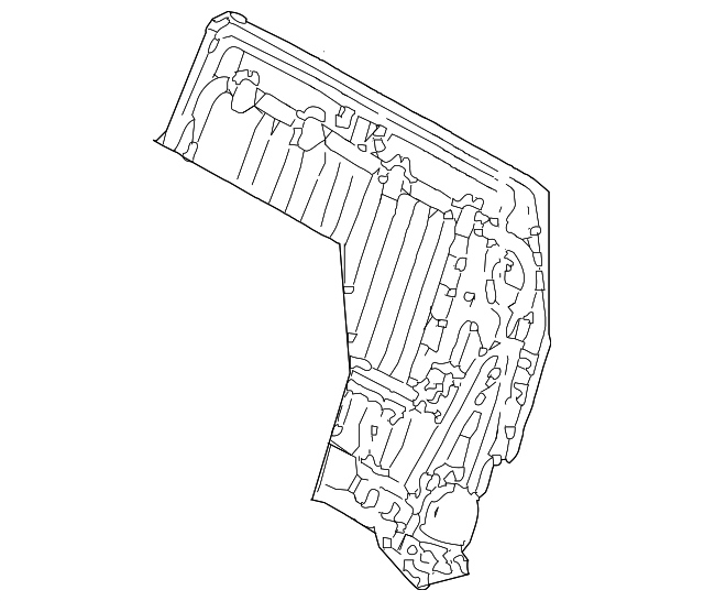 79204-08010 Деталь SEAT BACK FRAME, LEFT