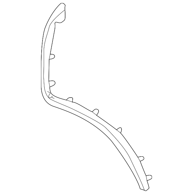 8D0-833-705-A Деталь REAR W'STRIP, LEFT