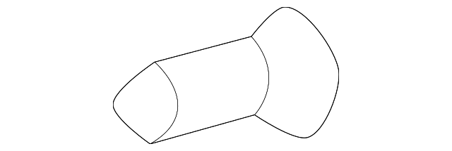 12493-06203 Деталь STONE GUARD SCREW, RIGHT