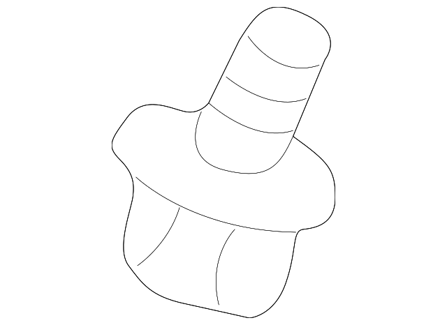 0913206010 Деталь SPOILER SCREW, LEFT