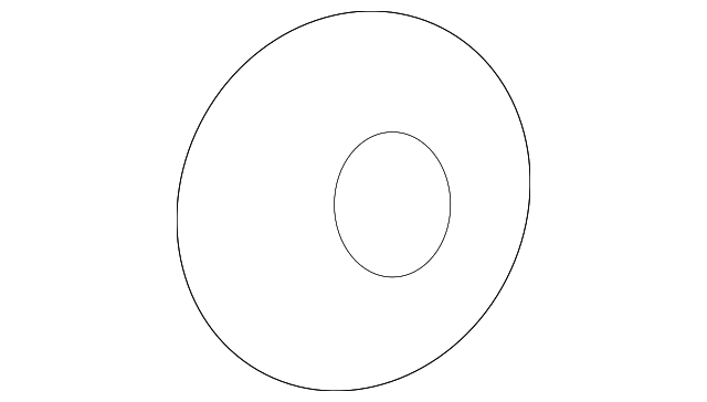 MR957943 Деталь QUARTER GLASS GASKET, LEFT
