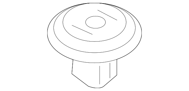 07-13-0-601-661 Деталь QTR TRIM PANEL NUT, LEFT