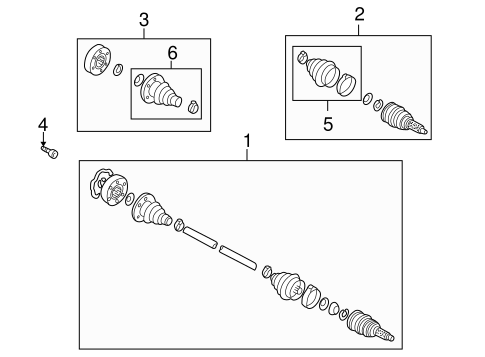 Cabrio AXLE COMPONENTS