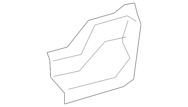 57404-0C040 Деталь SIDE SUPPORT, LEFT