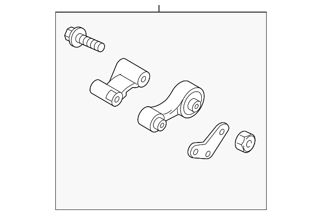 GN3A-39-04XA Деталь REAR MOUNT ASSY