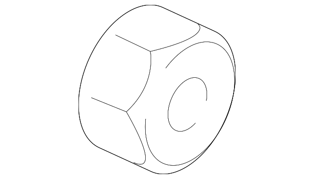 9FB0-40-0010 Деталь REAR MOUNT BRKT NUT