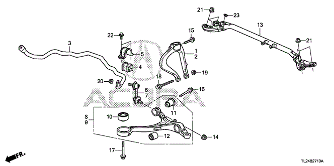 TSX SEDAN FRONT LOWER ARM