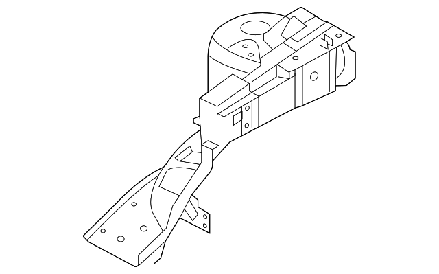 64501-1U000 Деталь APRON ASSY, LEFT