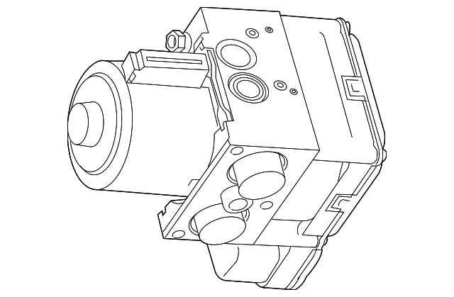 7P0-614-517-P-BEF Деталь ABS CONTROL UNIT