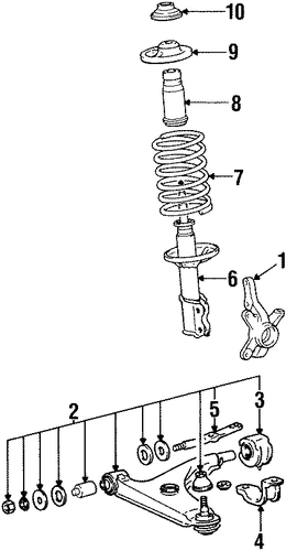 Colt SUSPENSION COMPONENTS 2