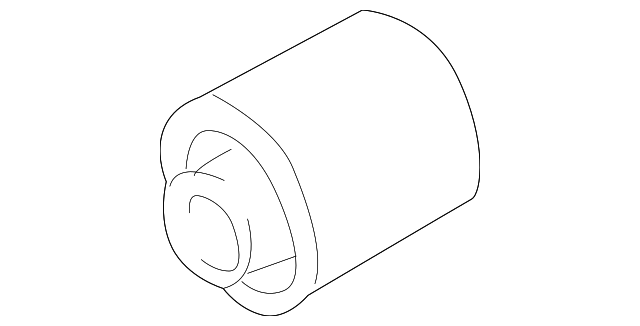 54552-3F100 Деталь LOWER CNTRL ARM FRONT BUSHING, RIGHT
