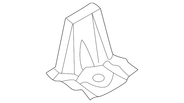 65513-3E310 Деталь MOUNT BRACKET, LEFT