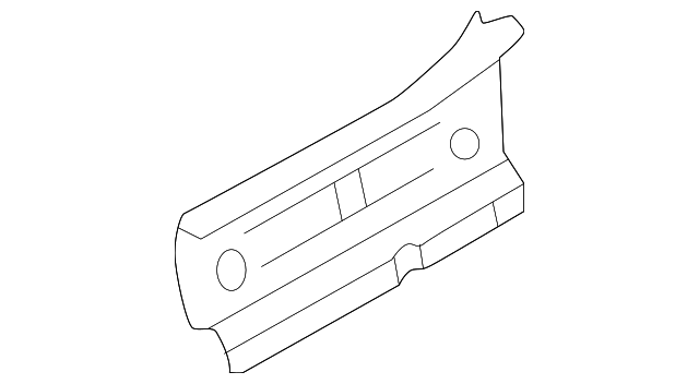 65518-3E100 Деталь INNER SILL, LEFT