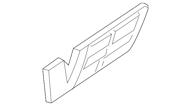23356910 Деталь EMBLEM, RIGHT