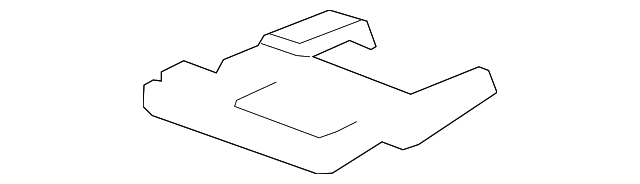 15887867 Деталь LOWER TRIM PANEL, RIGHT