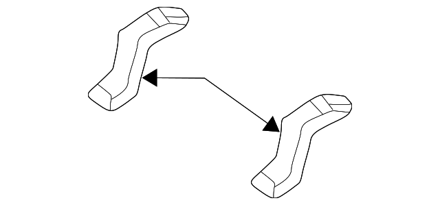 6216152D00 Деталь LOCK BRACKET, LEFT