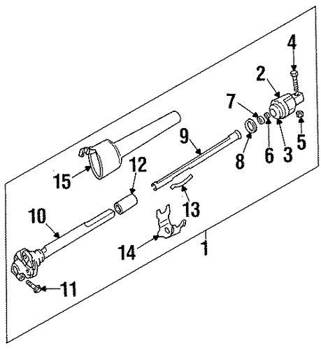 C2500 LOWER COMPONENTS