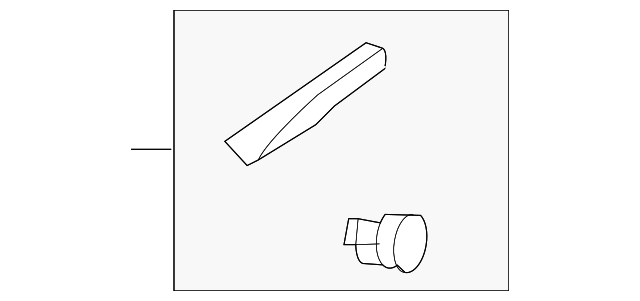 BB5Z-78551A46-AA Деталь FRONT CAP, RIGHT