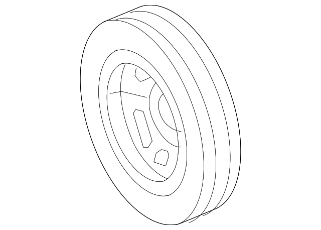 5047418AB CRNKSHFT PULLEY