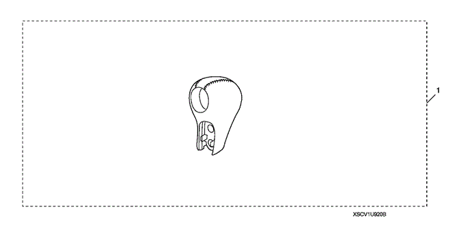 ACCESSORIES/SHIFT KNOB (AT) for 2011 Honda ELEMENT #1
